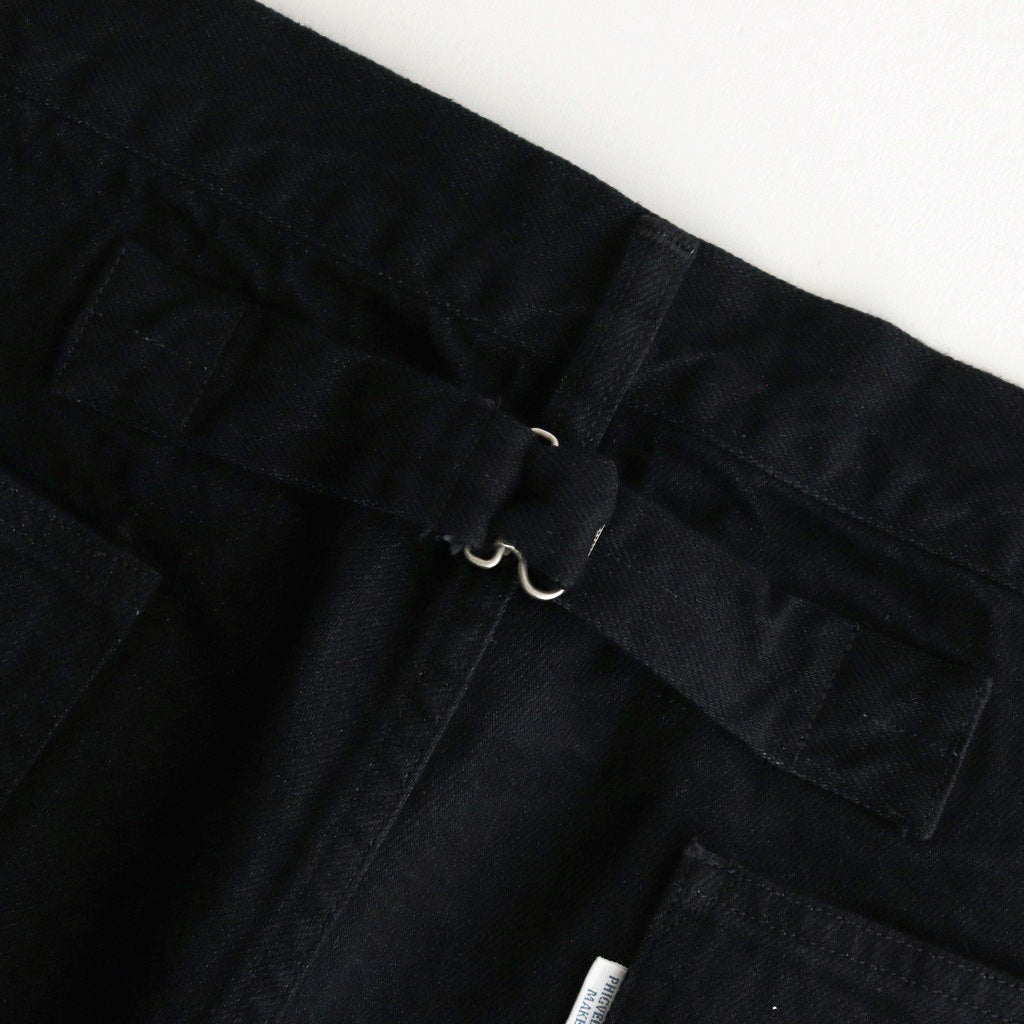 CLASSIC JEANS (WIDE) #BLACK [PM-301]