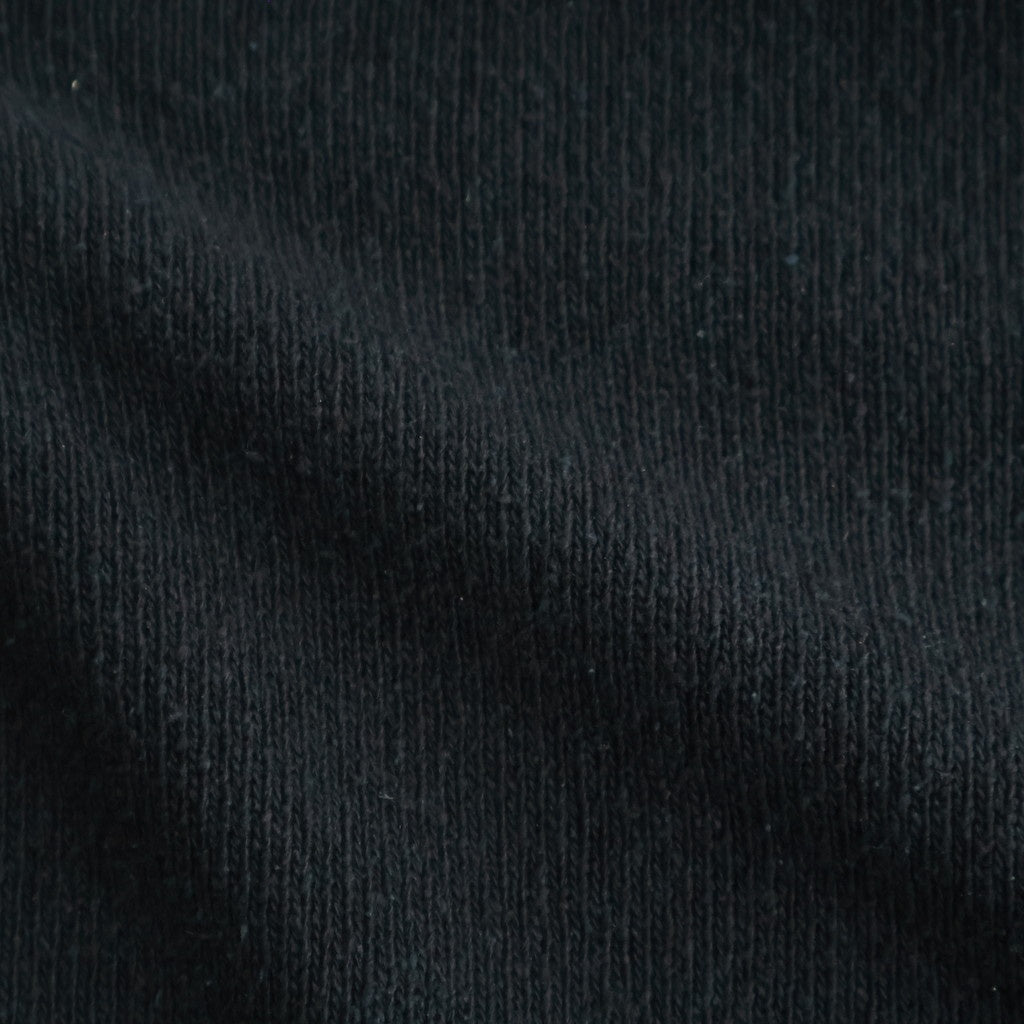 REVIVAL SILK CREW NECK #BLACK [BN-26SM-041]