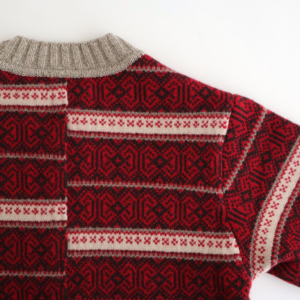 Nordic Crewneck #Red Mix [NEP-AW2525W]