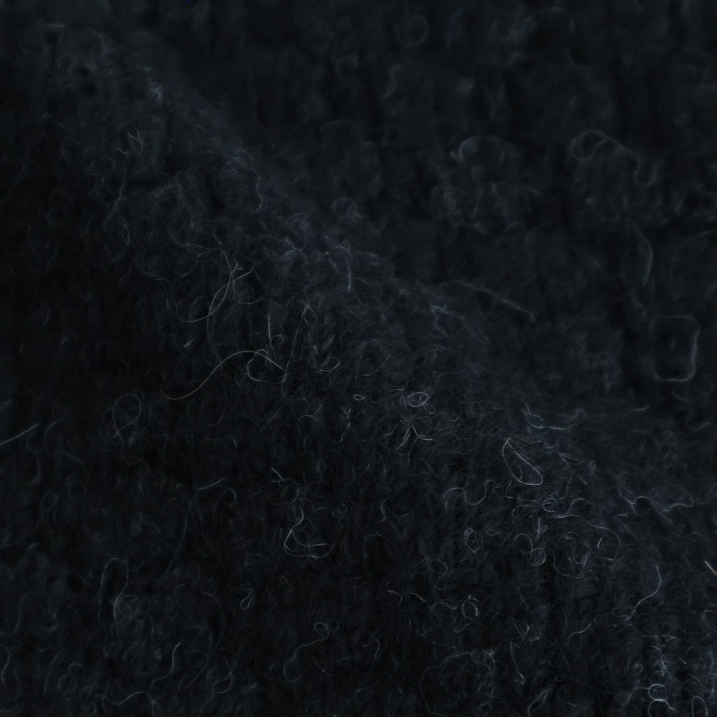 Baby Alpaca Knit P/O #MelangeBlack [BHS25F013]