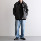 SHEEP AVIATOR LEATHER JACKET #052 DARK BROWN [17062 25023]