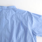 Regular Collar Wind Shirt #Sax [S26SG082]