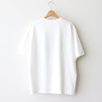 BRITPOP Print Tee WIDE #White×Black-PT [bROOTS25S34A]