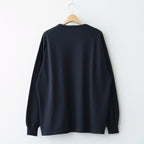 Co/Silk Nep Tee L/S #Black [BHS26S031]