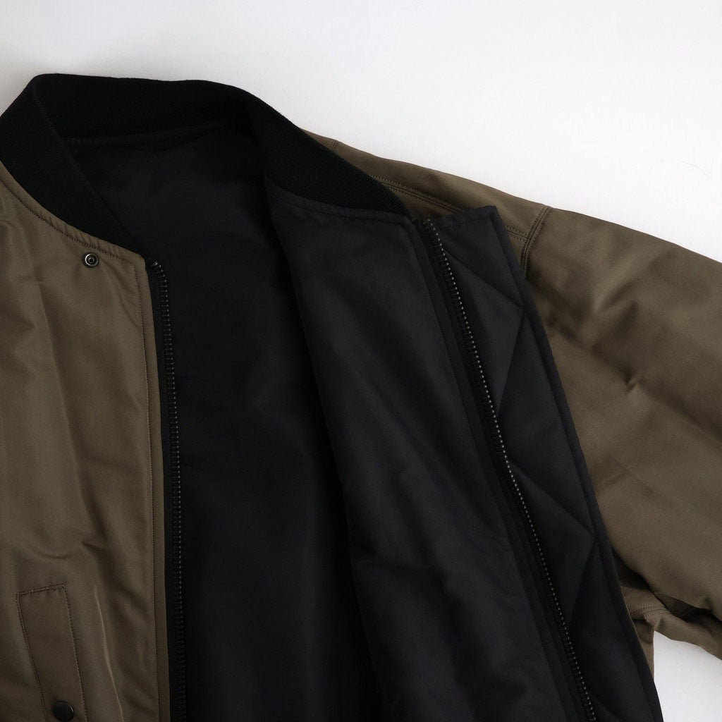 Poly-Silk Twill Modified MA1 #Black [BHS26F026]