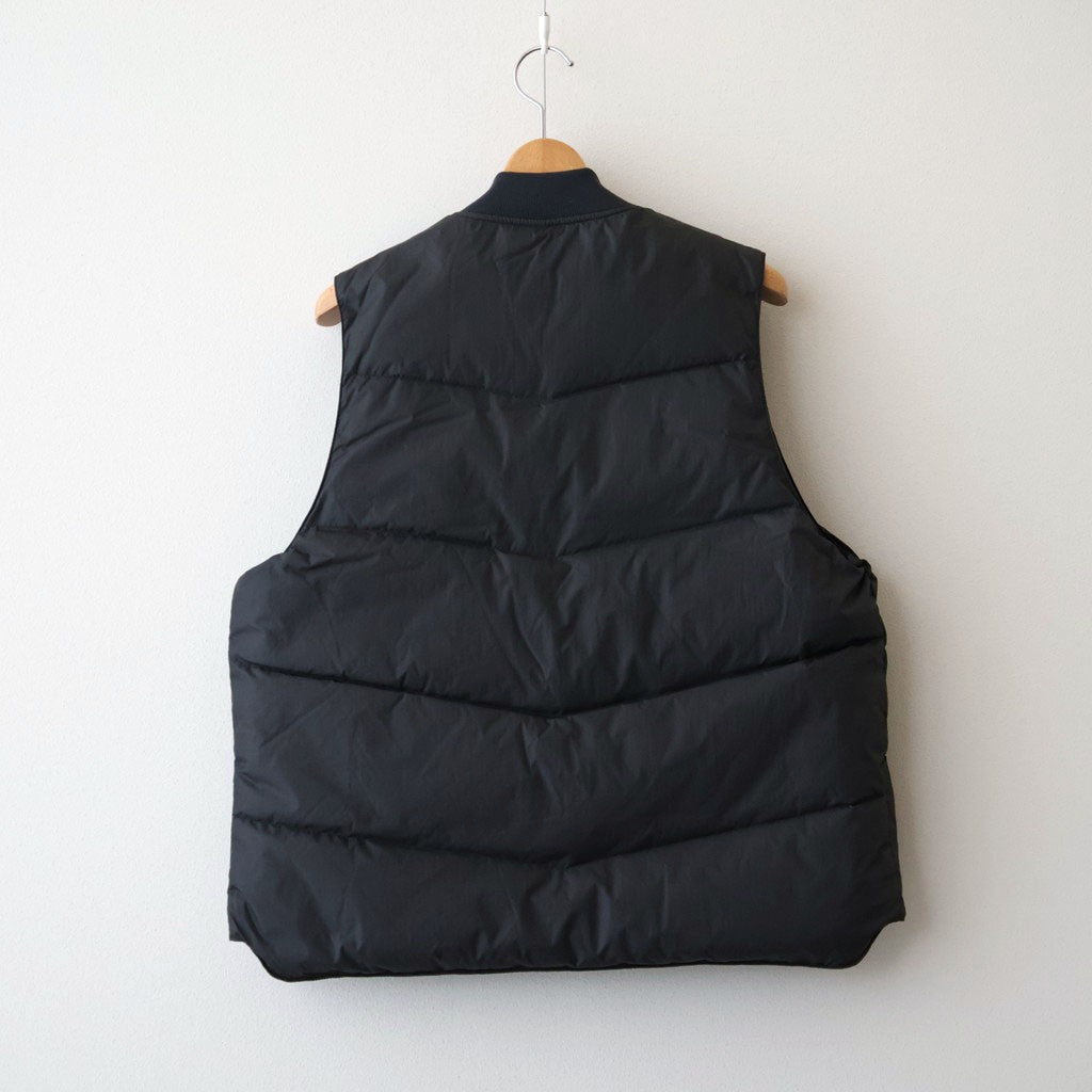 MOUNTAINEER DOWN VEST #D.GRAY [PMAW-VT01]