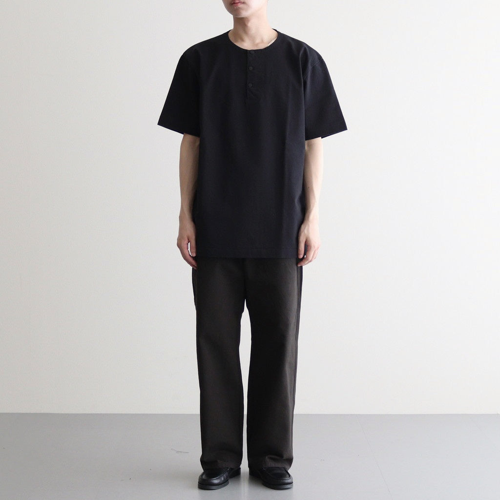 TUBE TEE (Henry-Neck) #ONYX [251OJ-CT05]