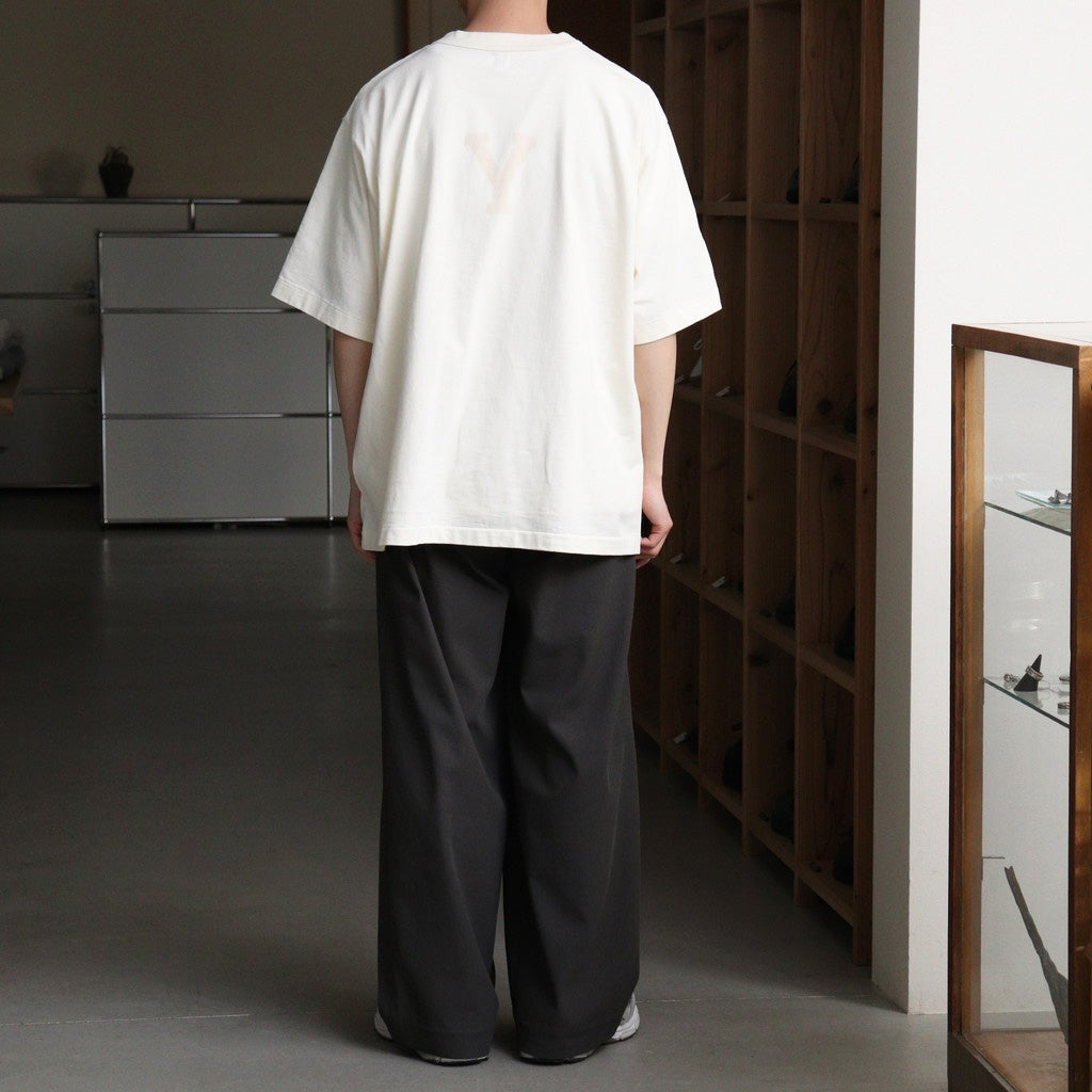 ALE-Y 88/12 Print Tee WIDE #Ivory×Fade/Bage-PT [bROOTS25S36S26A]