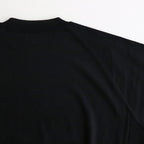Wool Cashmere Silk Knit Crew Neck #Black [BHS24F021]