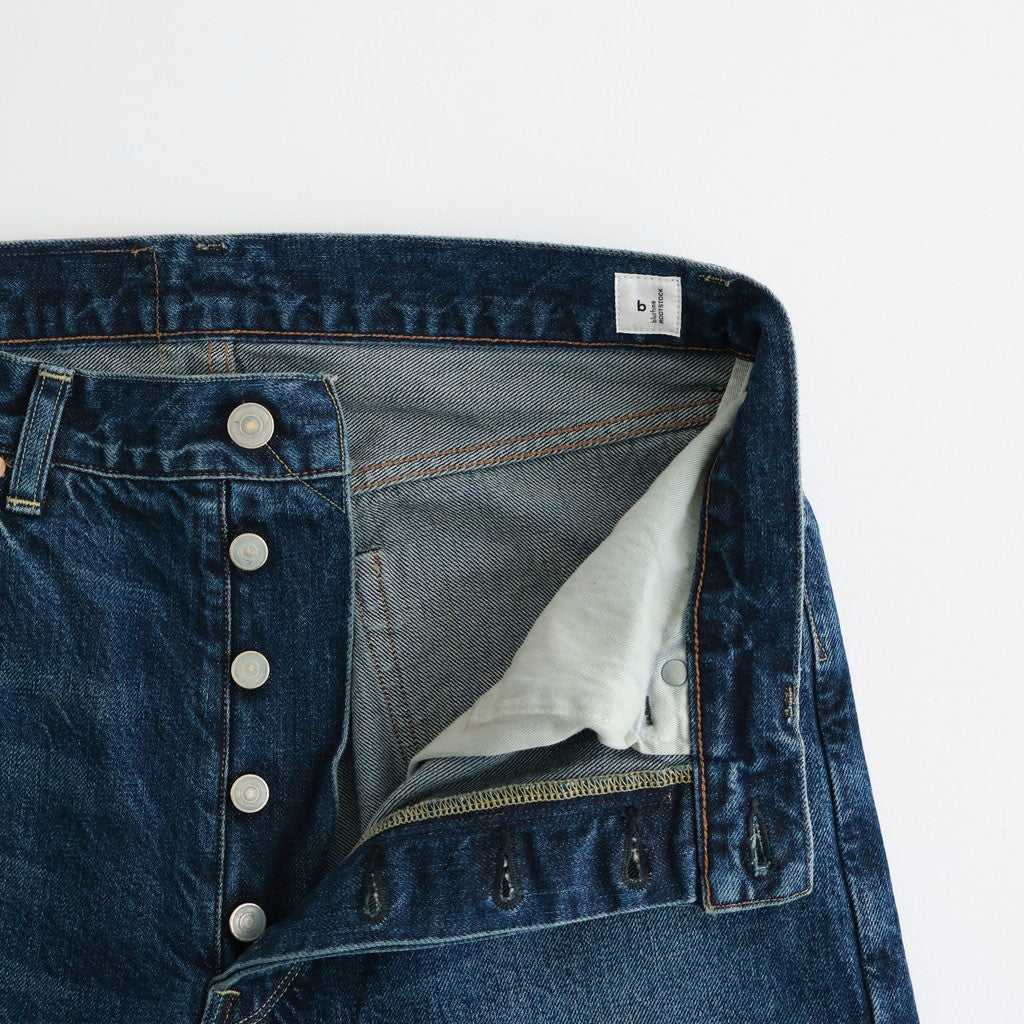 13.5oz Denim Pants Narrow #USED-Indigo [bROOTS24F10S26USD]