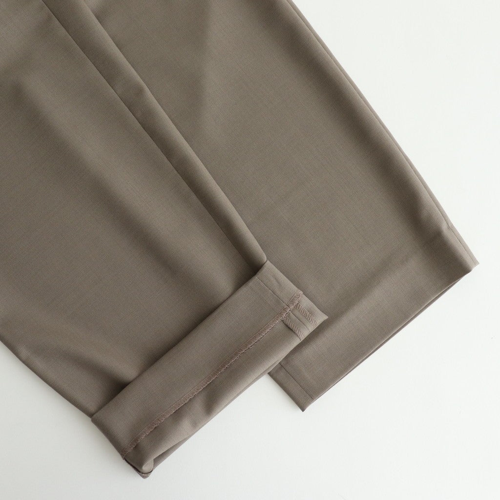 Wool Tuckless Tapered Trousers #BEIGE [NEP-SS2509W]