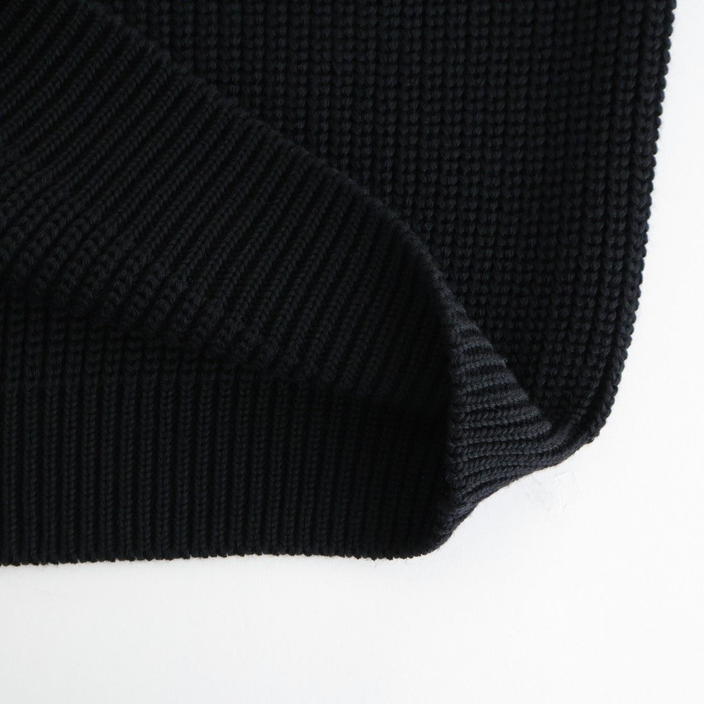 SIGNATURE CREW NECK #BLACK [BN-26FM-047]