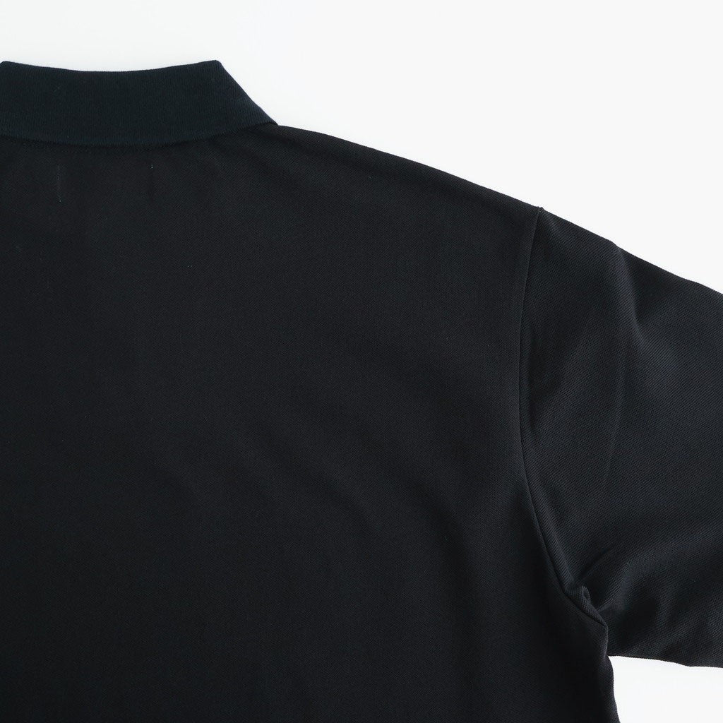 ONE BUTTON TEE S/S #BLACK [M26A14CS02B]