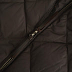 HIGH-COUNT SILK MITTEN PUFF JACKET #WHISKY [252OJ-JK13]