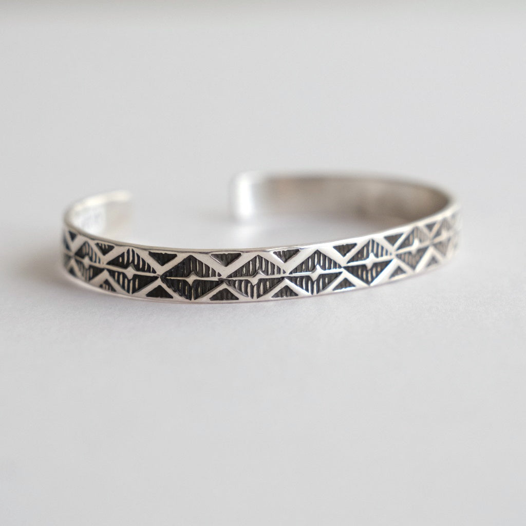 HENRY MARIANO スタンプバングル C #SILVER