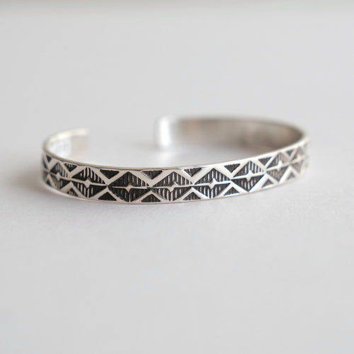 HENRY MARIANO スタンプバングル C #SILVER