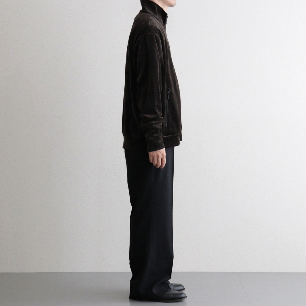 FULL ZIP TRACK JACKET #CHARCOAL [M25C19CS01C]