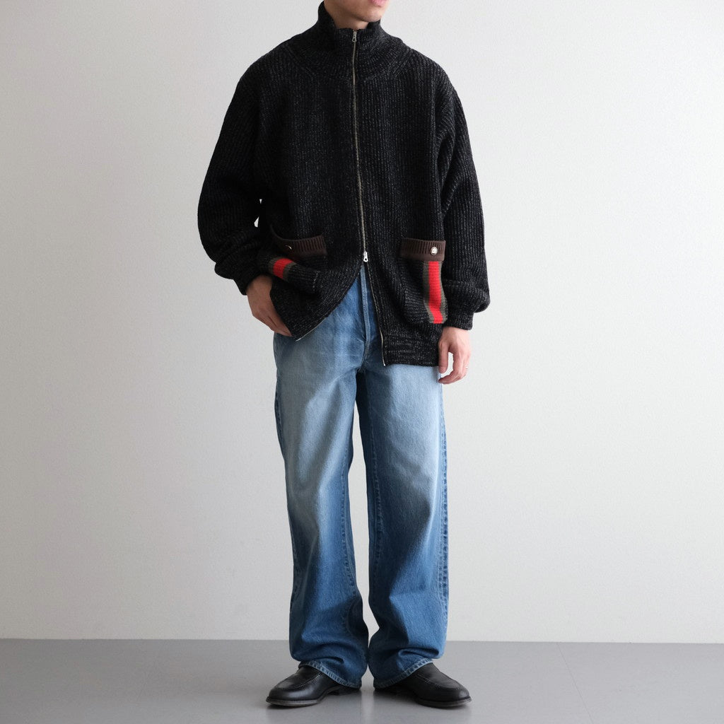 DRIVERS YARDIE KNIT #BLACK [DNA25K02]