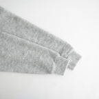 THERMAL FLEECE HALF ZIP TOP #LIGHT GREY [SM62MC002]