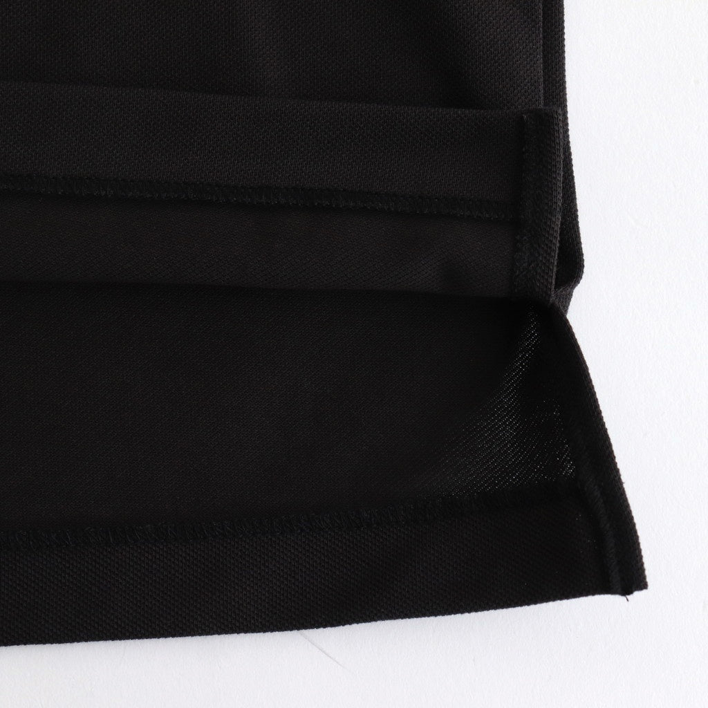 ONE BUTTON POLO S/S TEE #INK BLACK [M25A15CS02B]