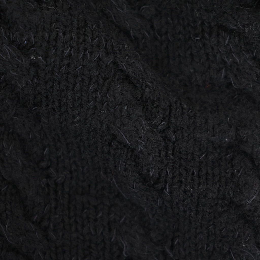 CABLE PATTERN GRANDPA CARDY #ONYX [262OJ-KN01]