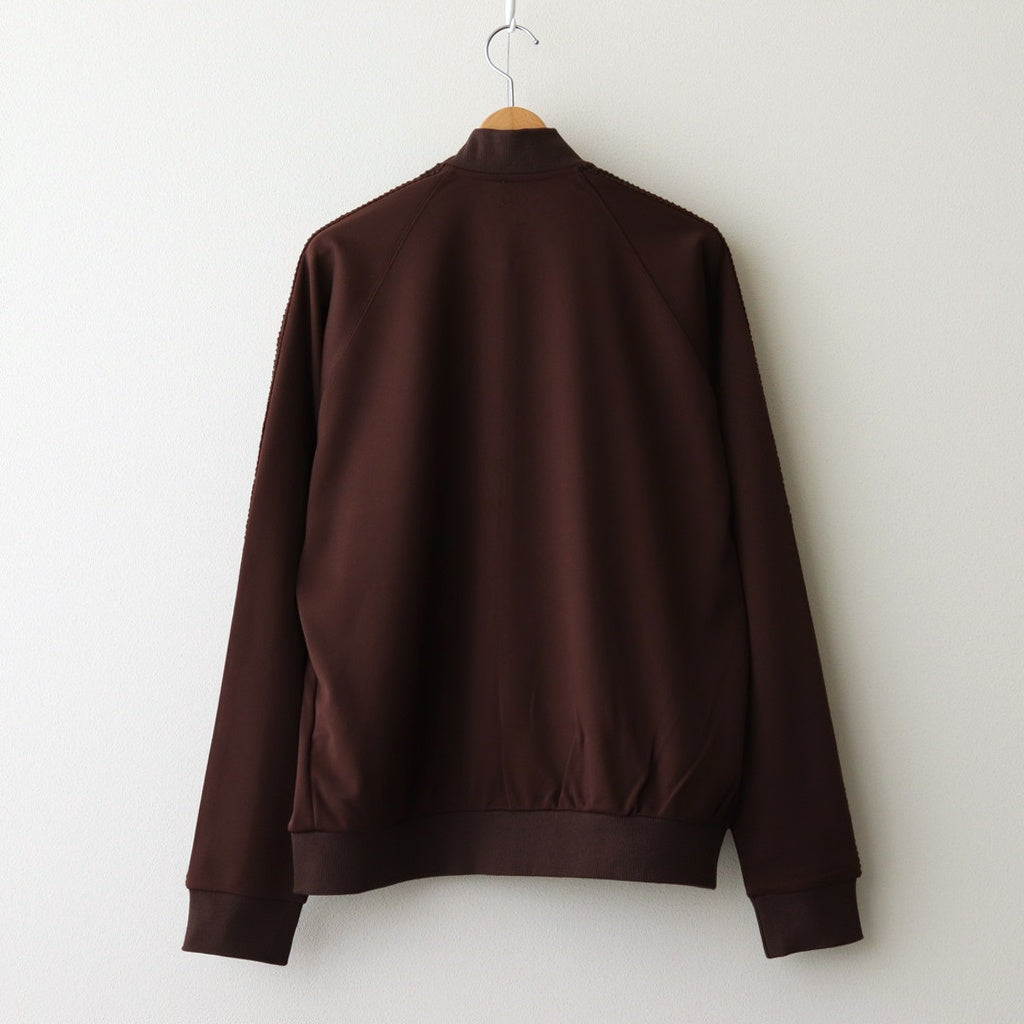 TRACK JACKET JERSEY #D.BROWN [DNS25B02]