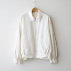 Washed Wool Silk Sports Jacket #Ivory [BHS26F020]
