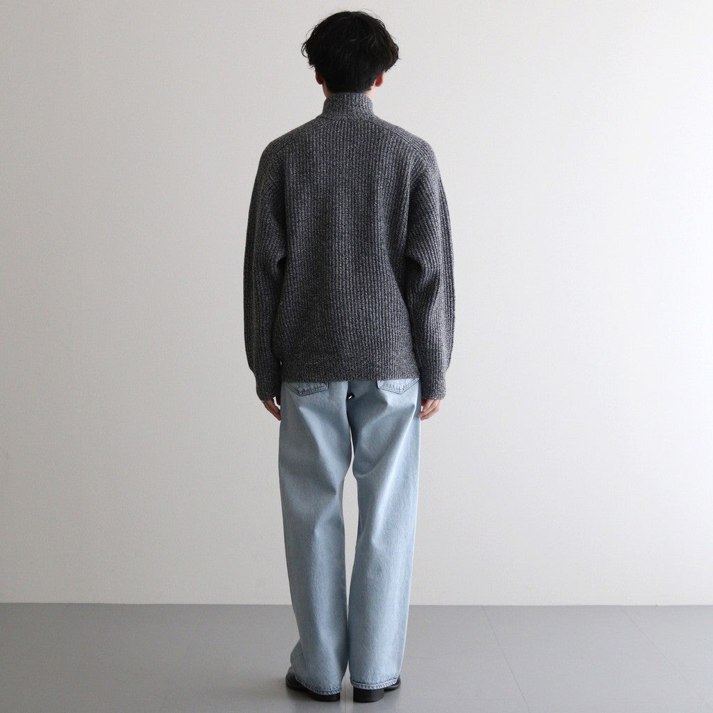 WOOL CASHEMERE DRIVERS KN #BLACK [17042 60079]