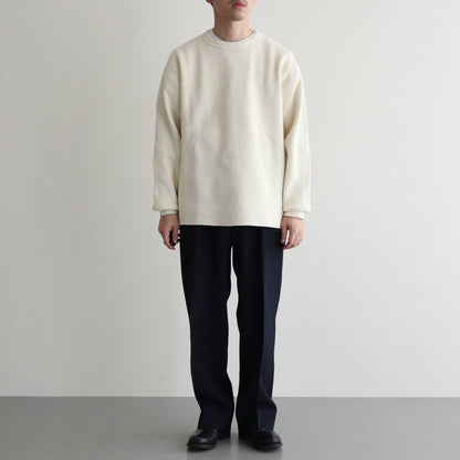 HEAVY WAFFLE TOP #IVORY [PMAS-CL03]