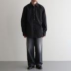 REGULAR COLLAR DRESS SHIRT #CHARCOAL [PM-LS01]