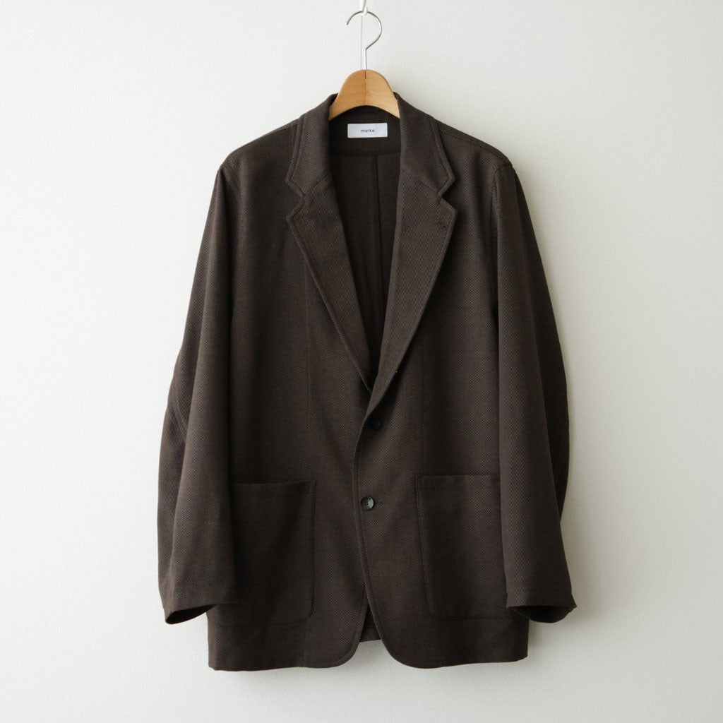 STROLL AROUND JACKET #BROWN BIRD’S-EYE [M26C10JK01C]
