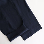 CLASSIC FIT TWO TUCK EASY TROUSERS #NAVY [A25B05PT01C]