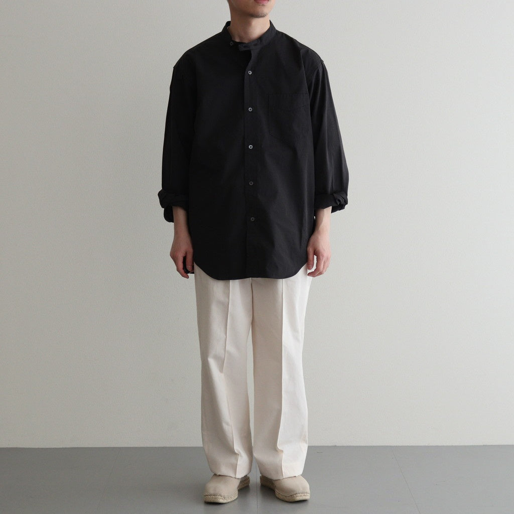 FRONT TUCK ARMY TROUSER #IVORY [251OJ-PT08]