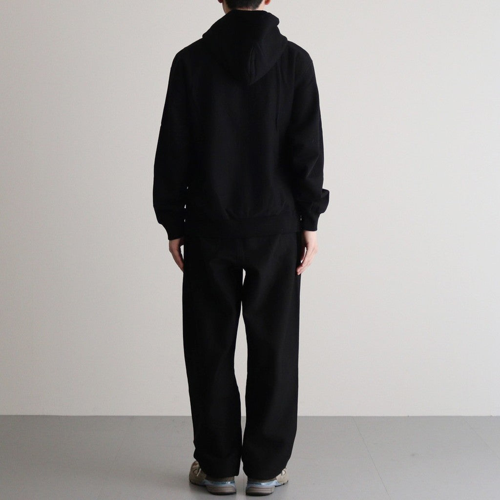 Soft&Hard Sweat Hoodie ZIP #Black [bROOTS24F23]