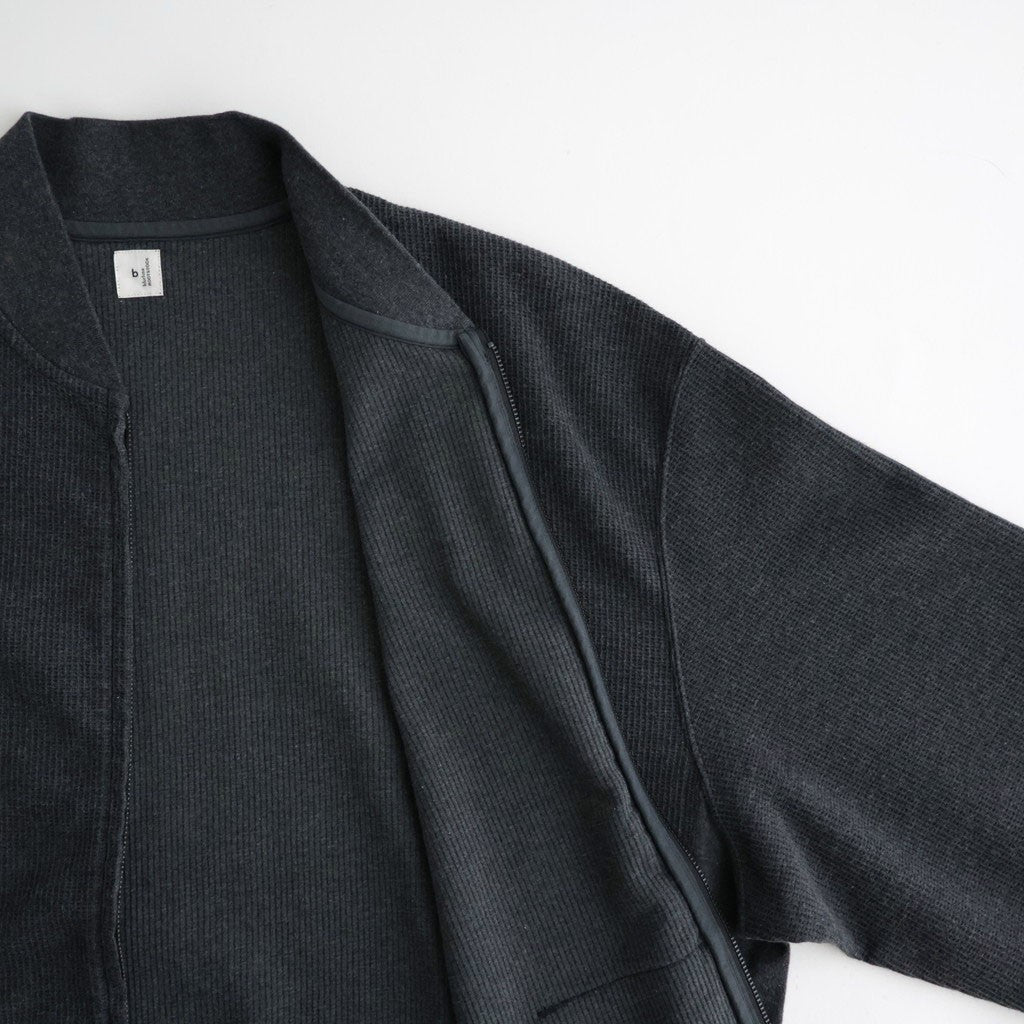 Rough&Smooth Thermal Blouson #HeatherCharcoal [bROOTS26F14]