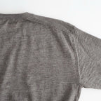 CHOMA CREW NECK #GREIGE [BN-26SL-039]