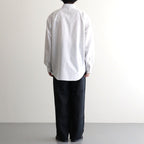 Cottton Silk Check Standard Shirt #White Check [NEP-SS2645]