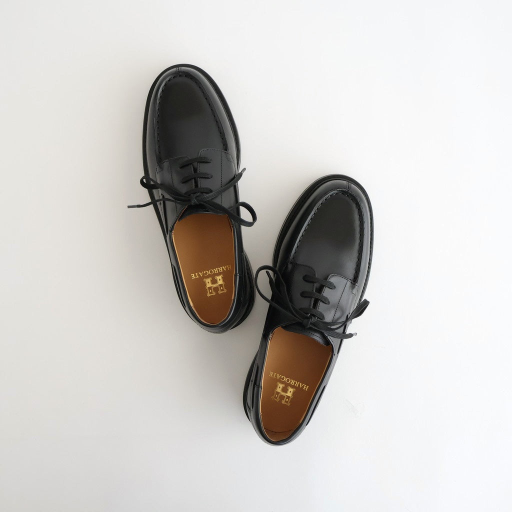 メンズ HARROGATE SLOANE デッキシューズ UK7.5 ブラック
