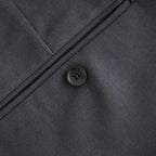 REGULAR FIT STRAIGHT TROUSERS #CHARCOAL GRAY [M26C06PT02C]