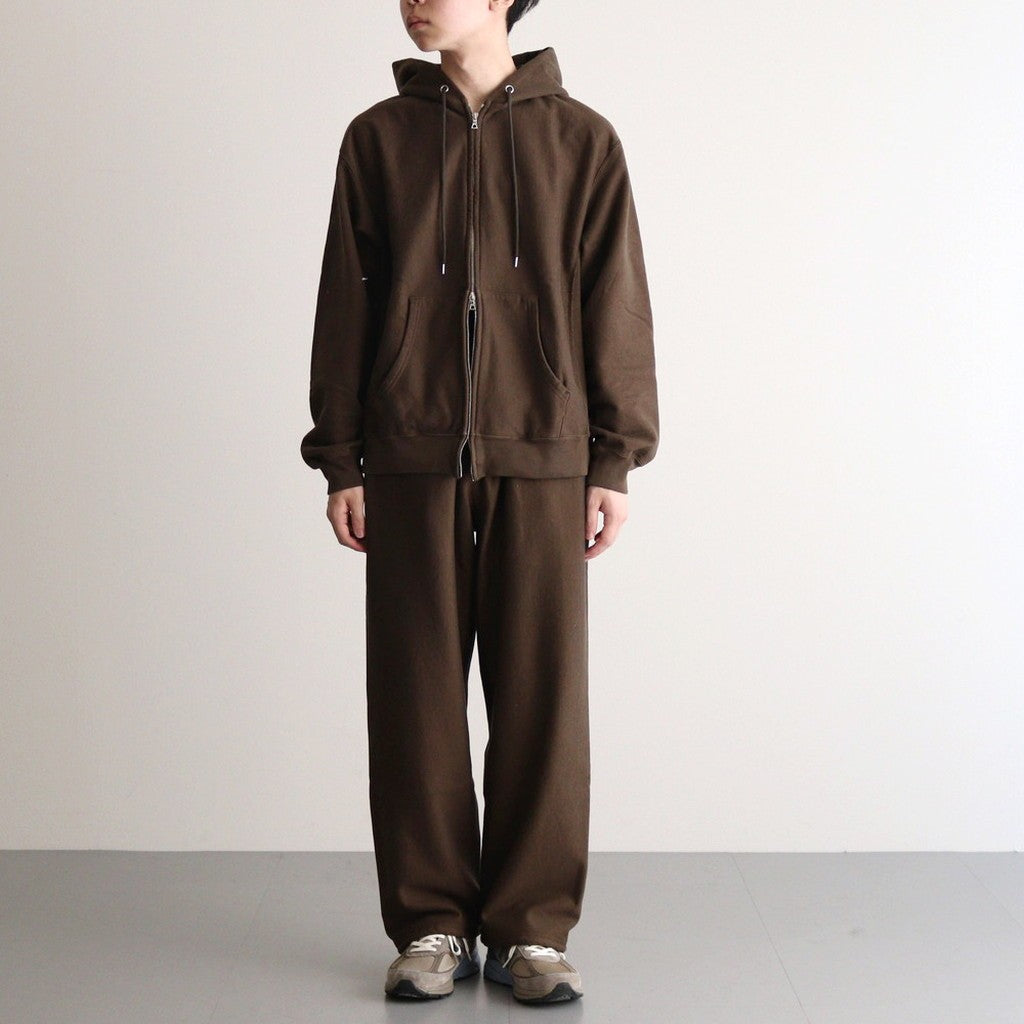 Soft&Hard Sweat Hoodie ZIP #KhakiBrown [bROOTS24F23]