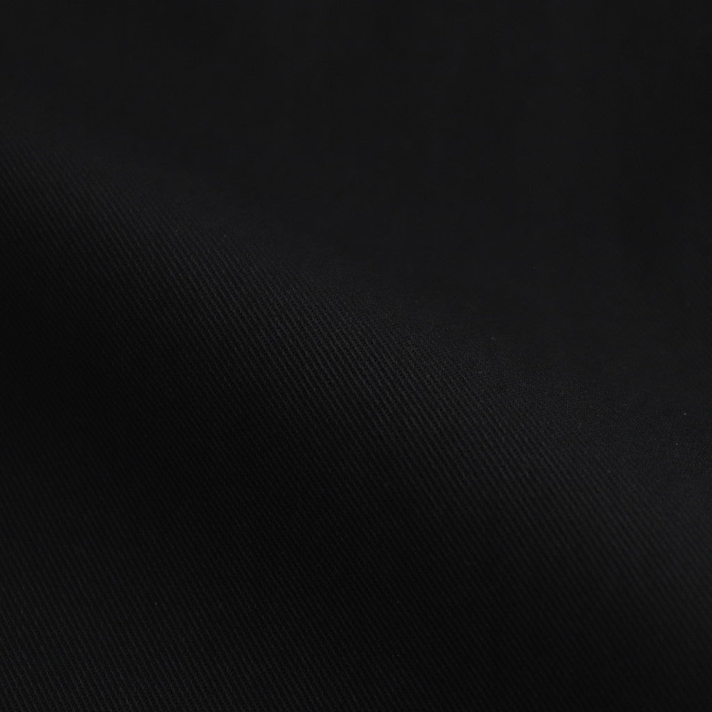 WIDE STRAIGHT TROUSERS #BLACK [A25C04PT03C]