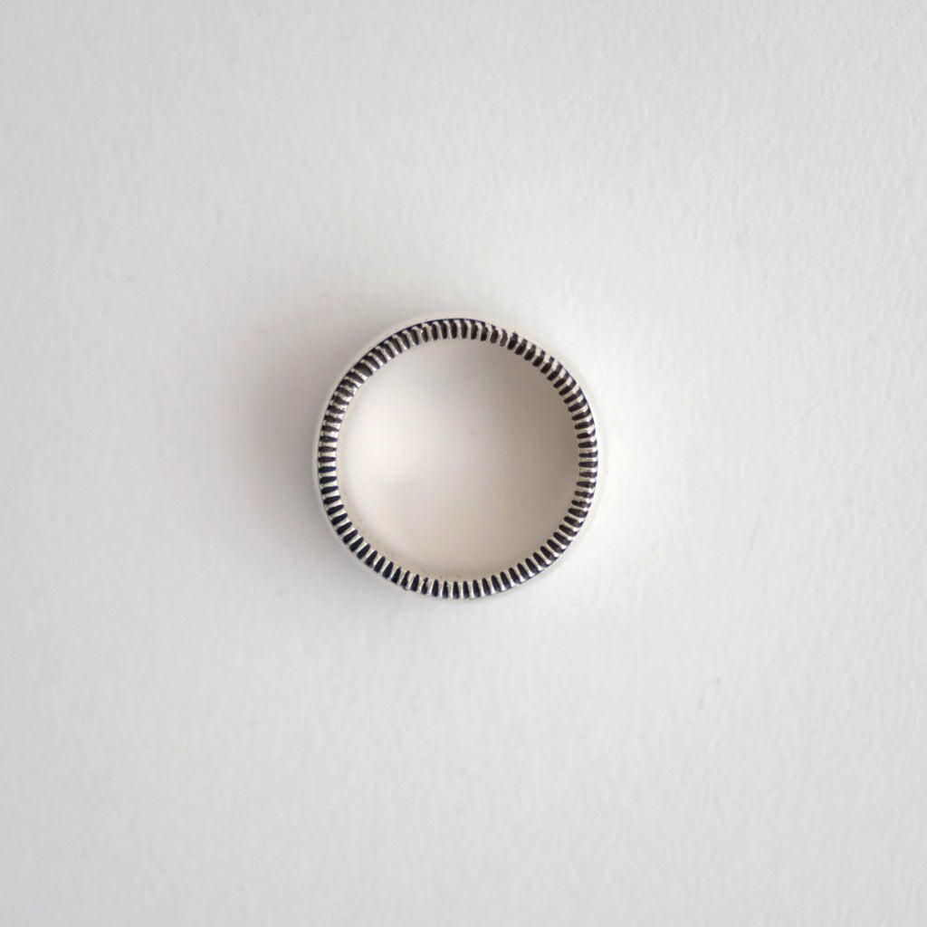 STEVE ARVISO ファイリングエッジリング #SILVER