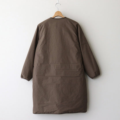 Reversible Down Coat #Khaki Beige [SUBF352]