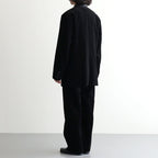 MIXED-WALE CORDUROY TAILORED JACKET #BLACK [26W-BIS-JK11]