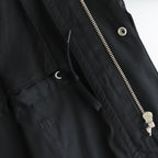 HIGH COUNT DOUBLE TWILL POLYESTER BZ #010 BLACK [16852 25022]