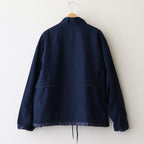 Indigo Field Track Jacket #Indigo [N25SA022]