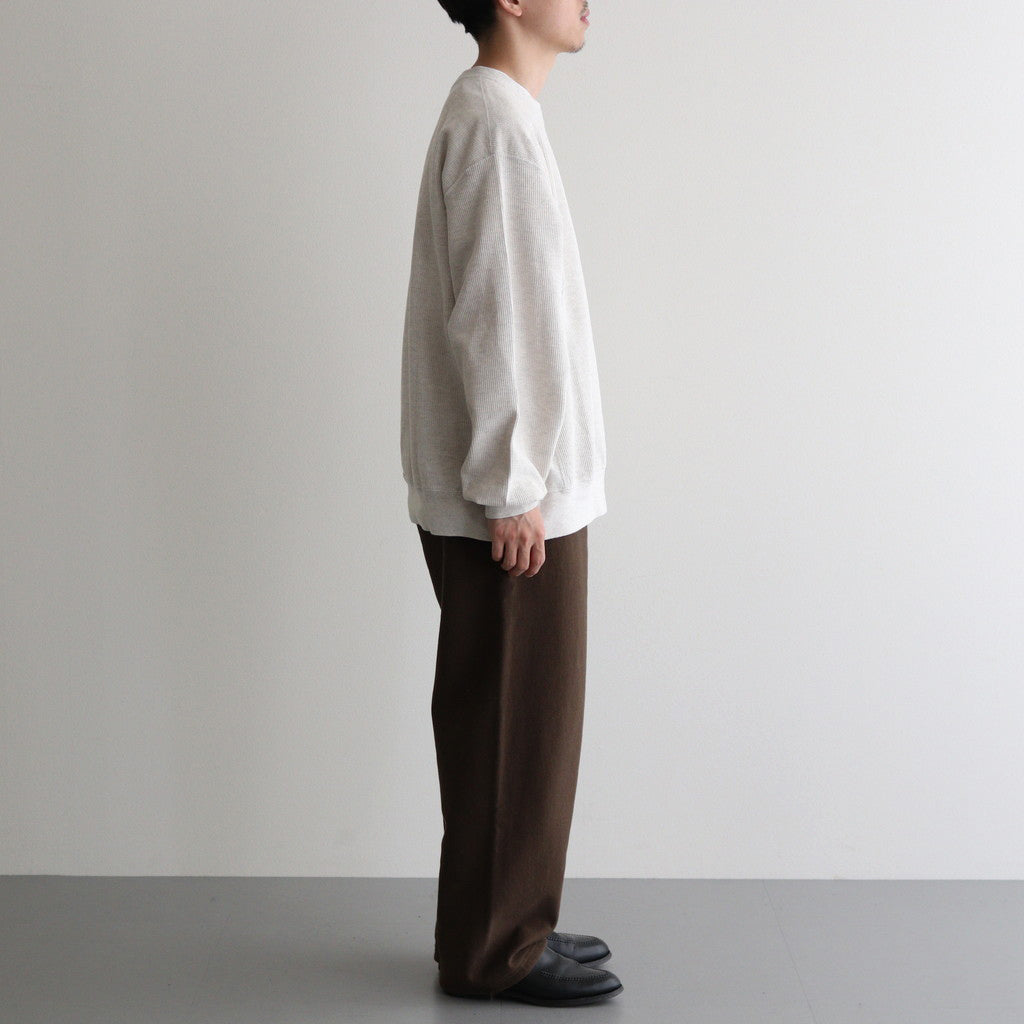 Soft&Hard Sweat Pants #KhakiBrown [bROOTS24F24]