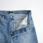 USED-FINISHED 13.5oz STRAIGHT DENIM #110 INDIGO [17062 40027]