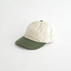COMBINATION BILL CAP #IVORY×GREEN [PMAV-AC05]