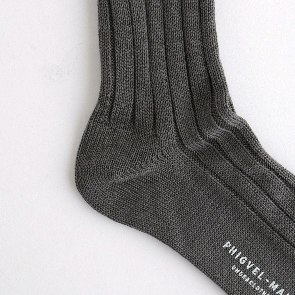 GENT’S SOCKS #OLIVE GRAY [PM-ACPP06]